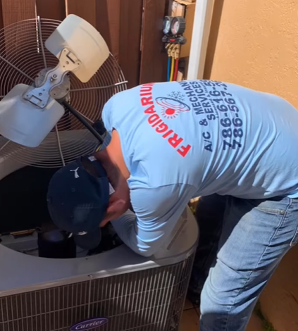 Compressor replace